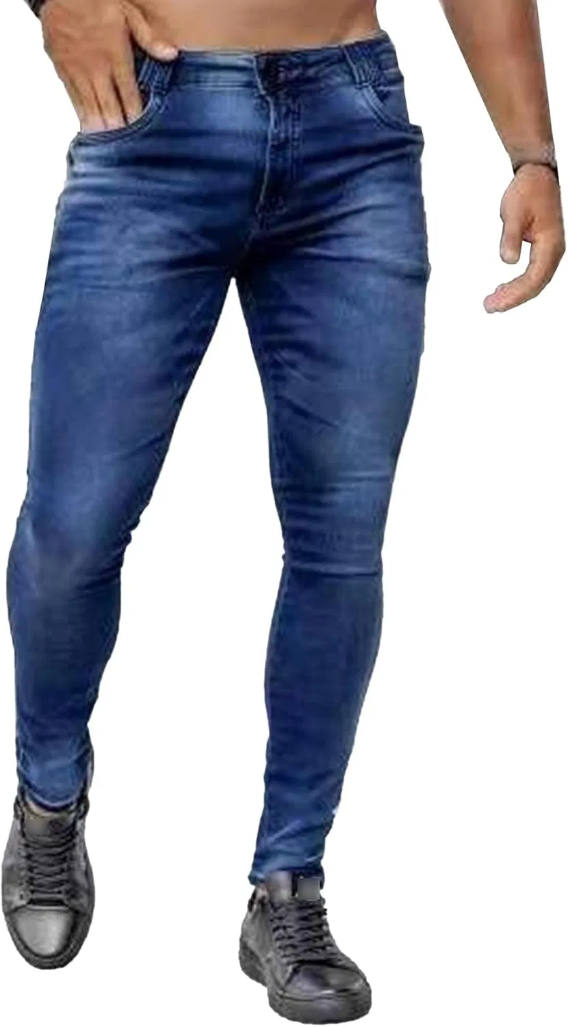 Джинсы зауженные, Navy Blue