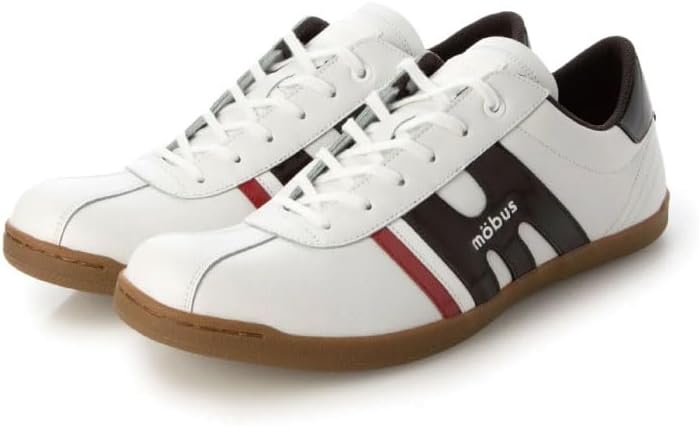 

Унисекс кожаные кроссовки Munden Mobus, белый/красный/коричневый