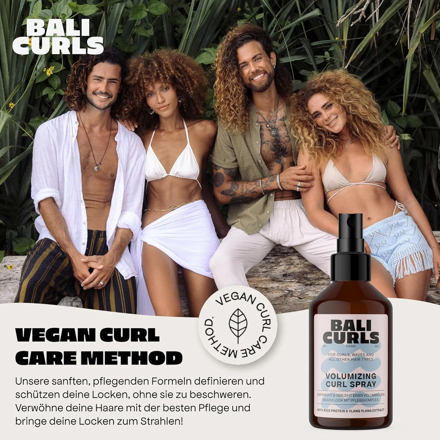 Спрей для объема и укладки локонов «Volumising Curl Spray» от Bali Curls Bali Curls By Hank Ge — фото 2