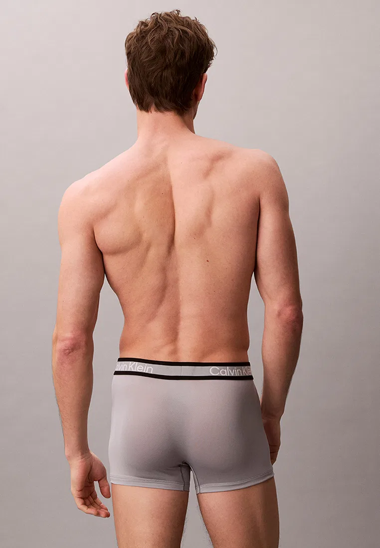 Трусы, сетчатые, Calvin Klein, серый — фото 2