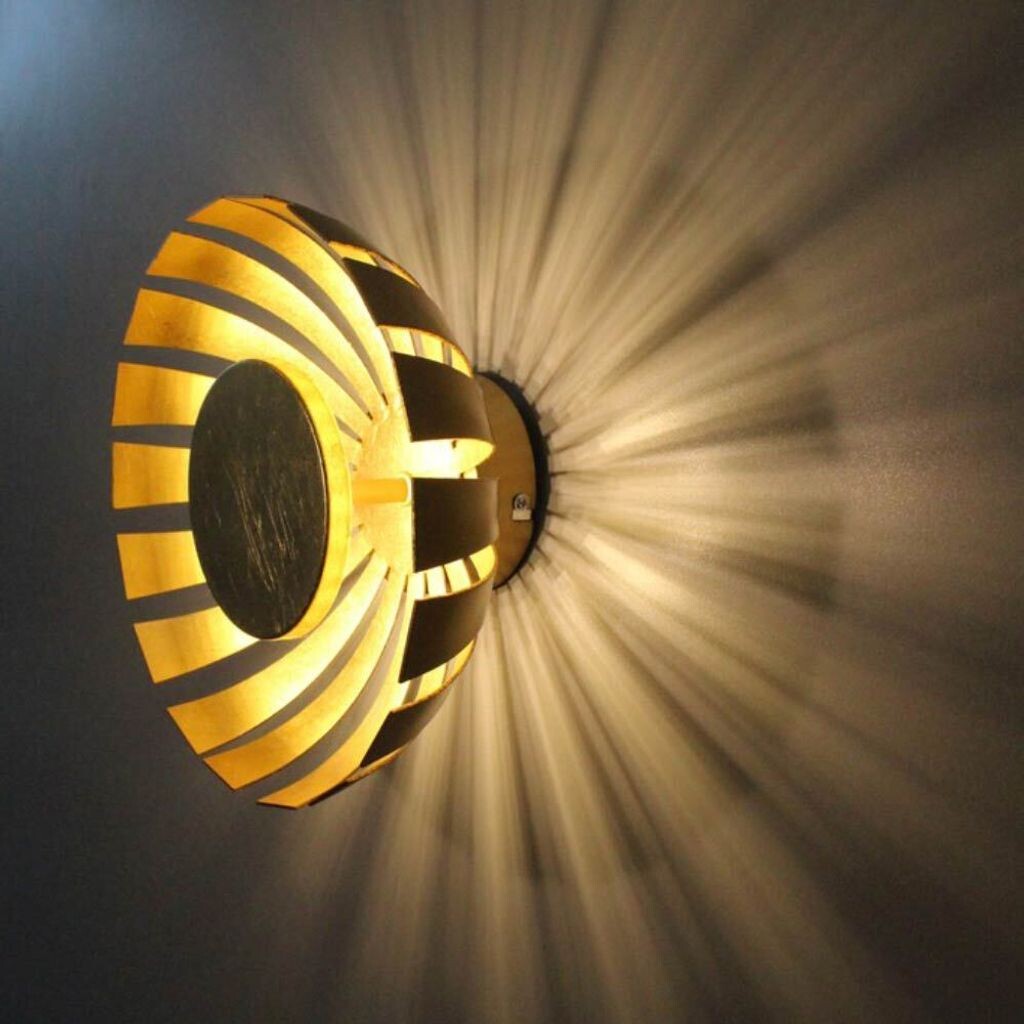 

Светодиодный настенный и потолочный светильник Luce Ambiente Design Flare в золоте 24 Вт 2200 лм, золото