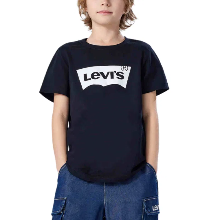 Футболка с круглым вырезом Levis темно-синий