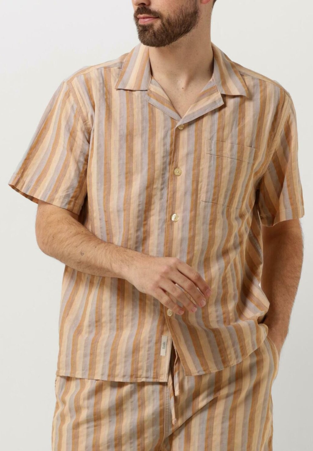 

Рубашка CASUAL OTTER SS forét, коричневый