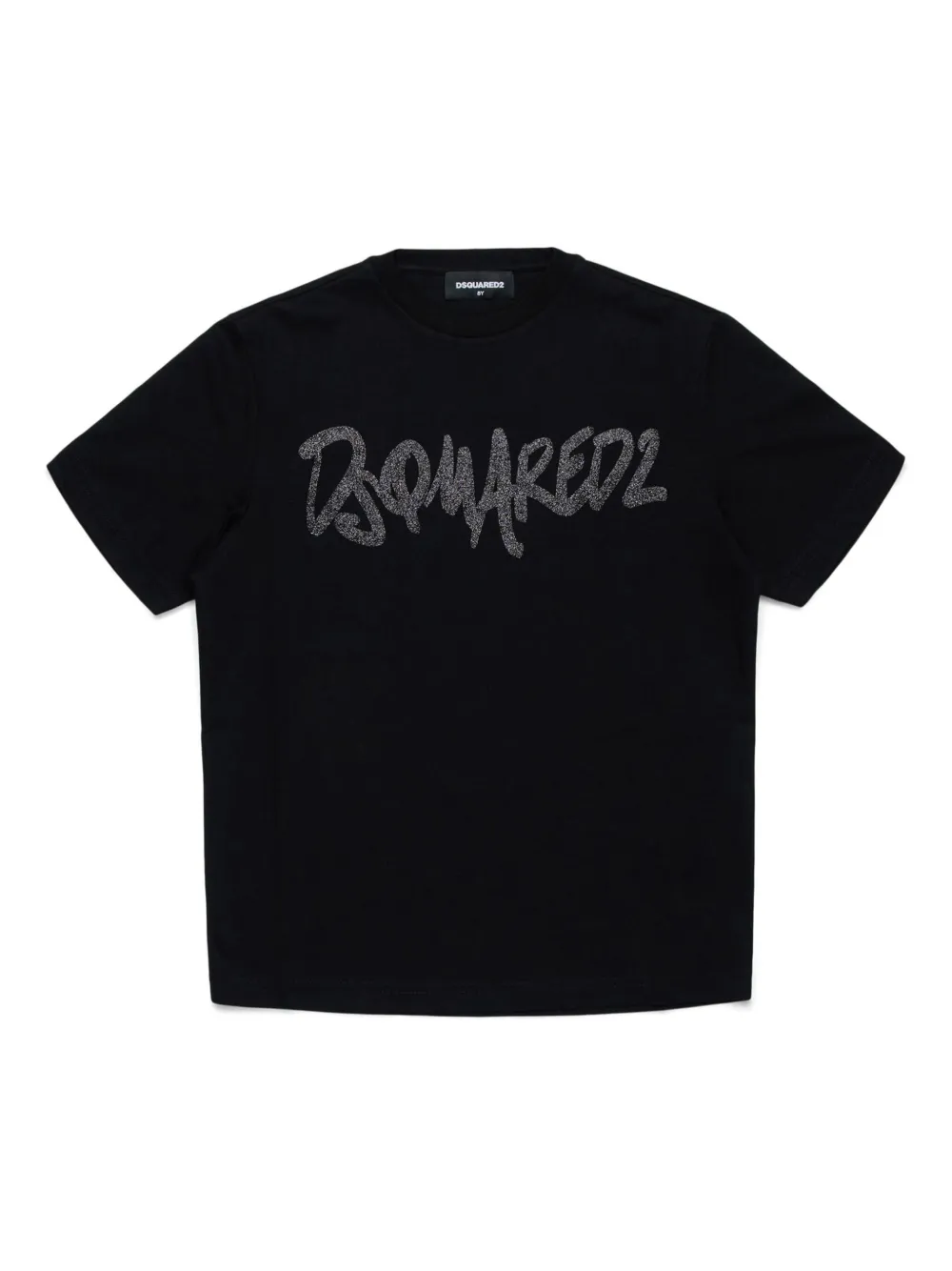 

Футболка с логотипом DSQUARED2 KIDS, черный