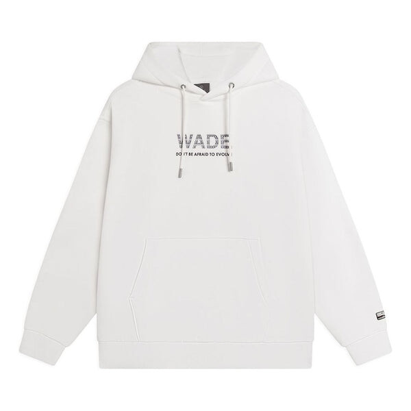 

Толстовка с капюшоном way of wade с графическим принтом Li-Ning, белый