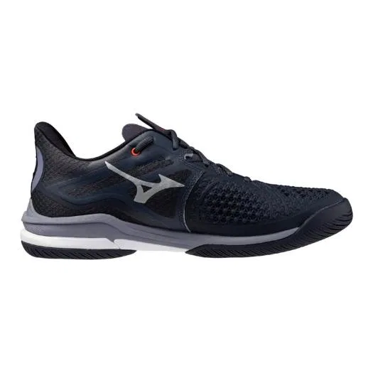 Кроссовки для тенниса «WAVE EXCEED TOUR 6 AC» от Mizuno, Gray X Navy — фото 3