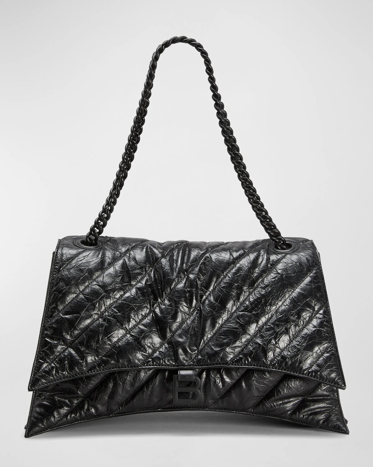 

Стеганая сумка-цепочка Crush среднего размера Balenciaga, цвет 1000 Black