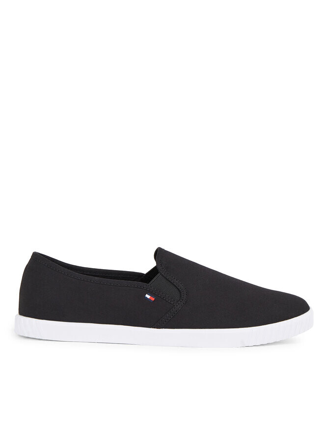 

Кеды Tommy Hilfiger Zapatillas de tenis Canvas Slip-On Sneaker, черный