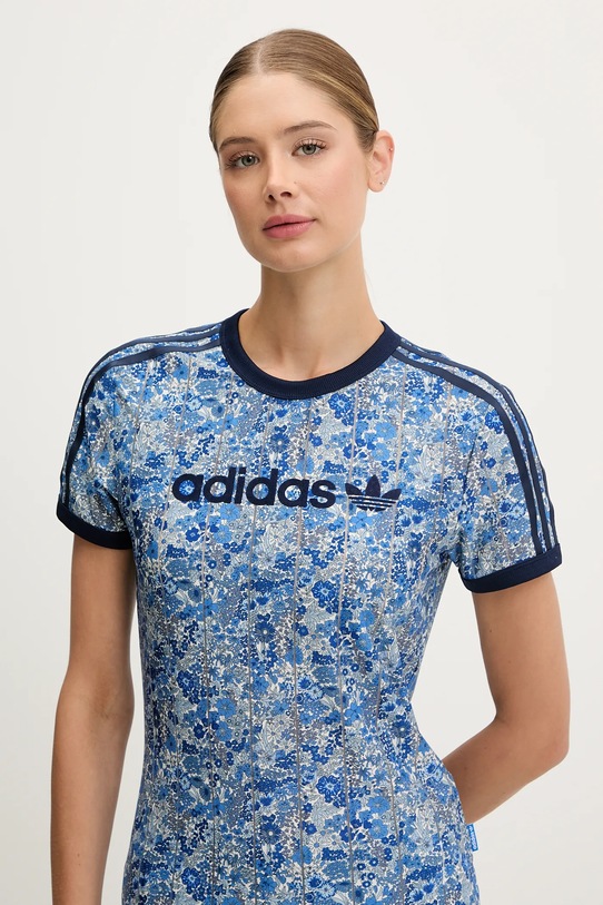 Футболка Liberty Adidas Originals, темно-синий — фото 4