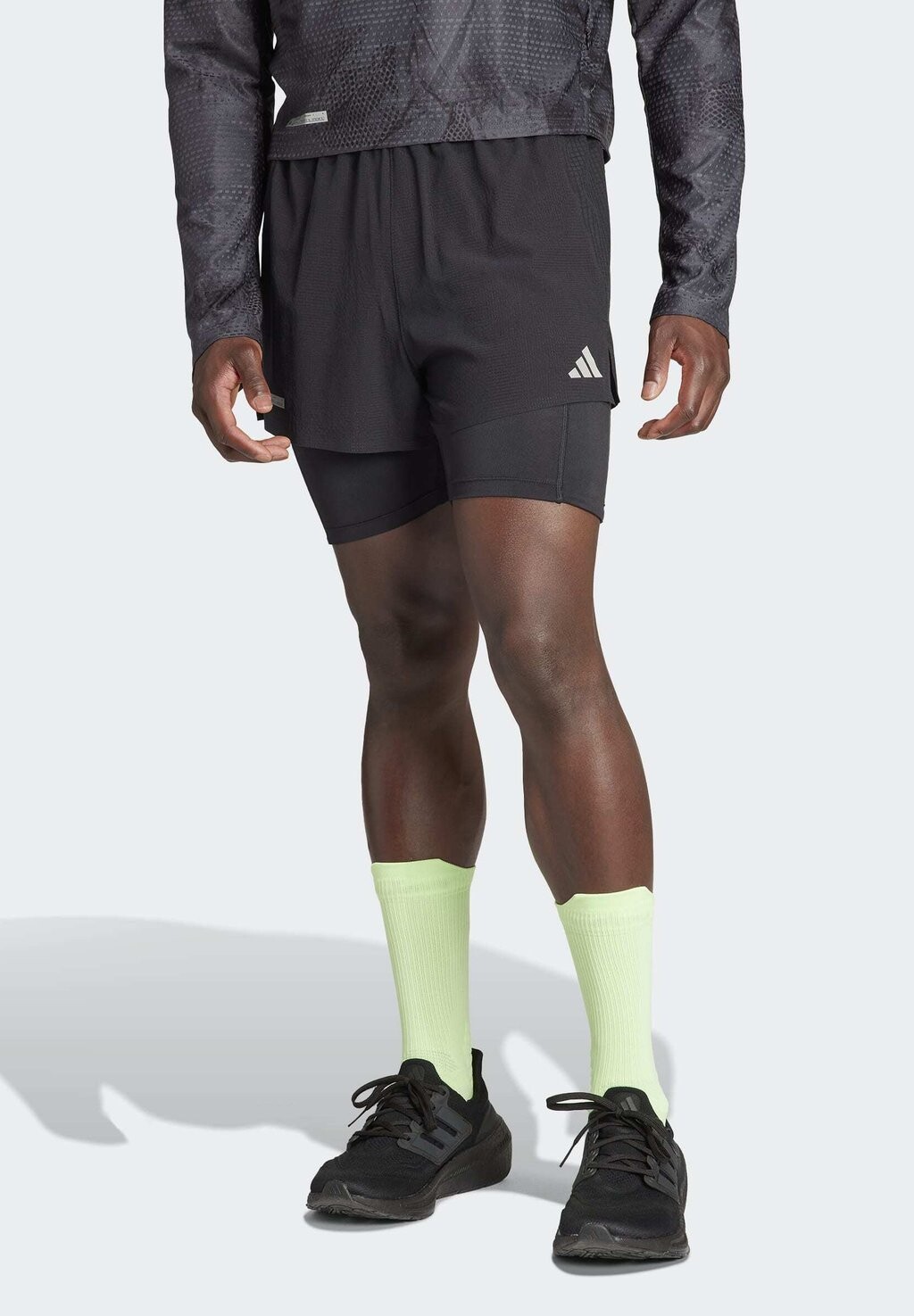 

Спортивные шорты 2In1 Adidas, цвет black/black