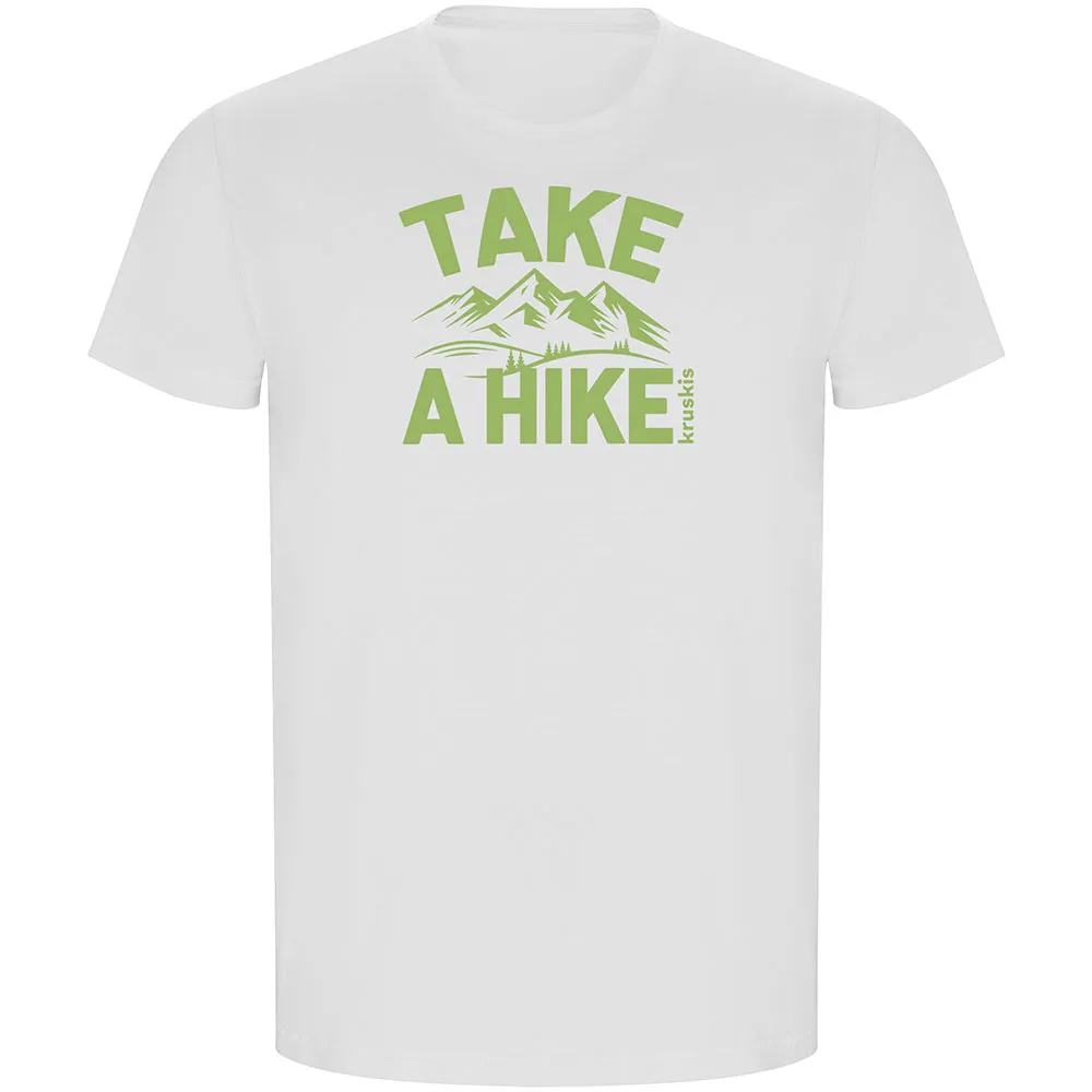 

Футболка с коротким рукавом Kruskis Take A Hike Mountain ECO, белый