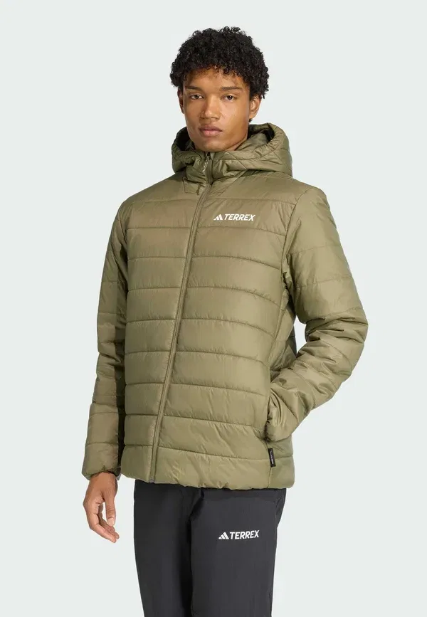 Куртка зимняя Adidas Terrex, оливковый страта