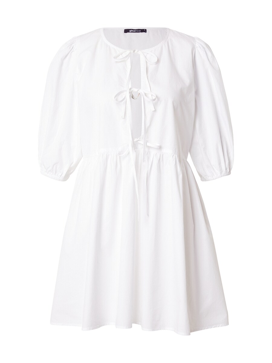 

Платье Gina Tricot, белый