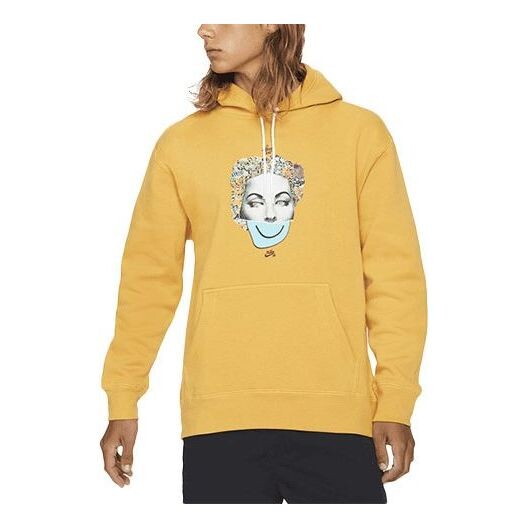 

Толстовка Nike SB x The Killing Floor Crossover Pattern Printing Sports US Edition Yellow, желтый