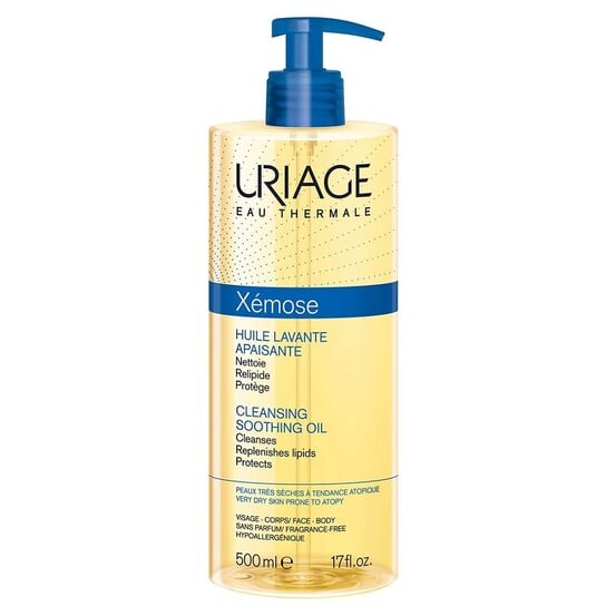 

Очищающее масло для душа и ванны, 500 мл Uriage, Xemose Cleansing Soothing Oil