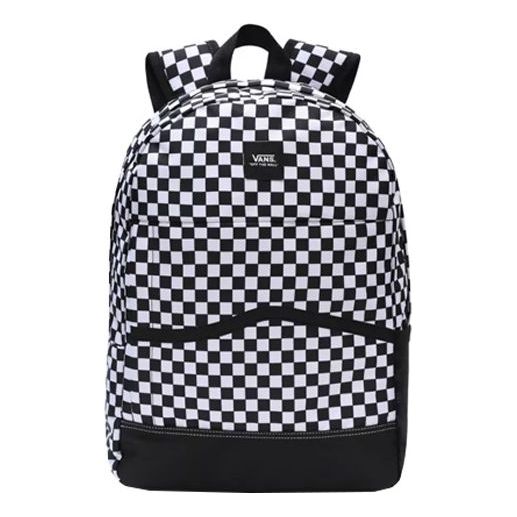 

Рюкзак Vans Construct Skool Backpack 'Black White Checkerboard', черный