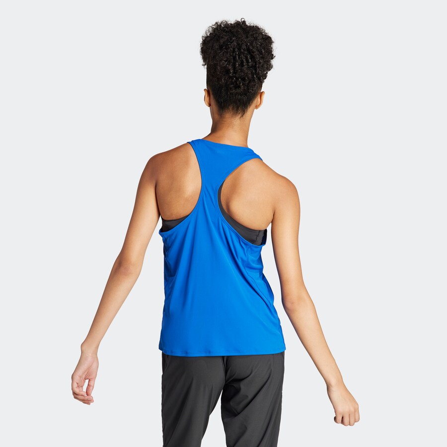 Спортивный топ ADIDAS PERFORMANCE Adizero Essentials, королевский синий — фото 4