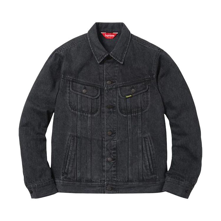 

Куртка Supreme Denim Trucker Jacket, Black