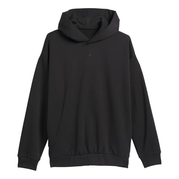 

Толстовка basketball hoodie 'black red' Adidas, черный