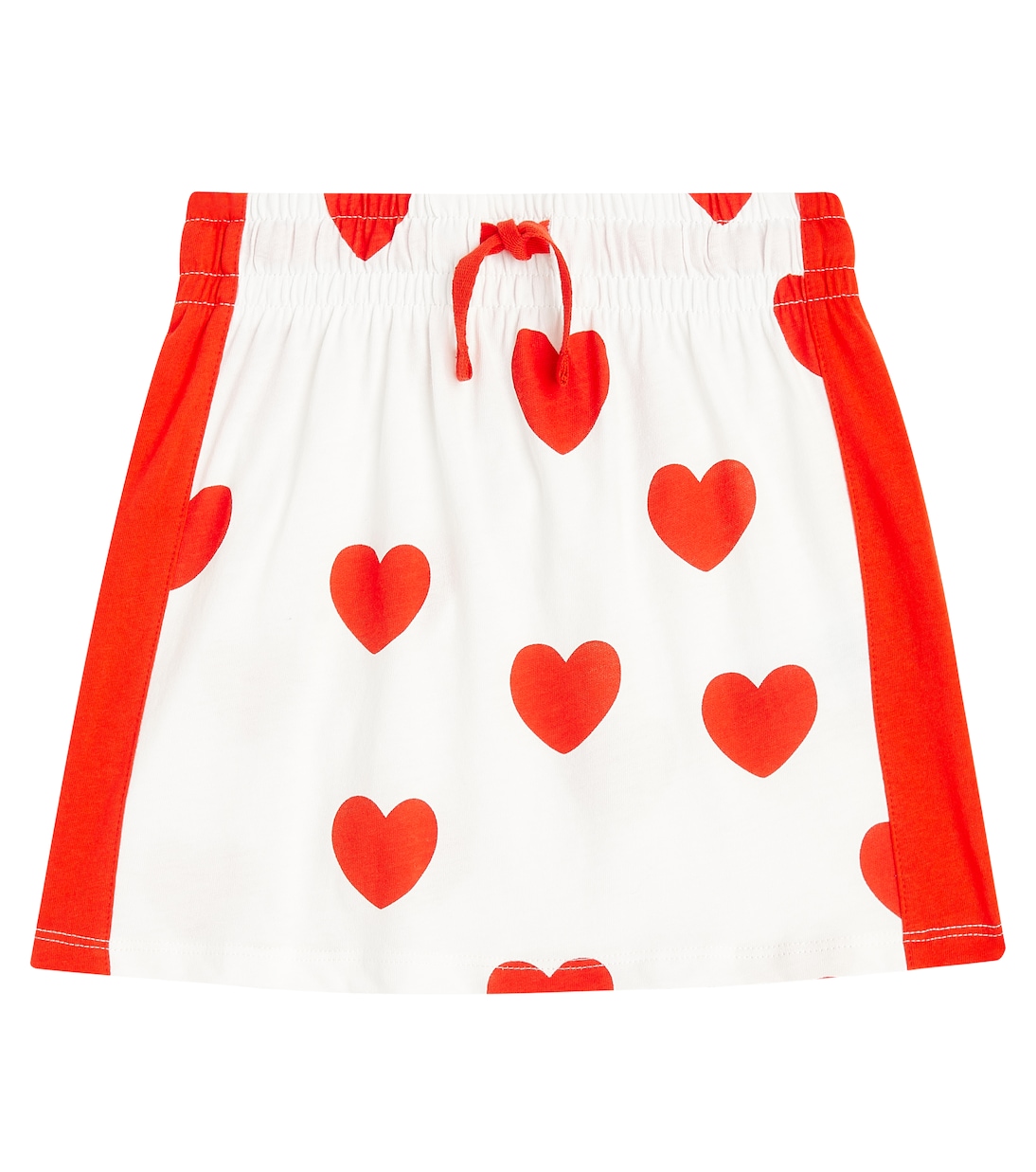 

Юбка из хлопка Hearts Mini Rodini, красный