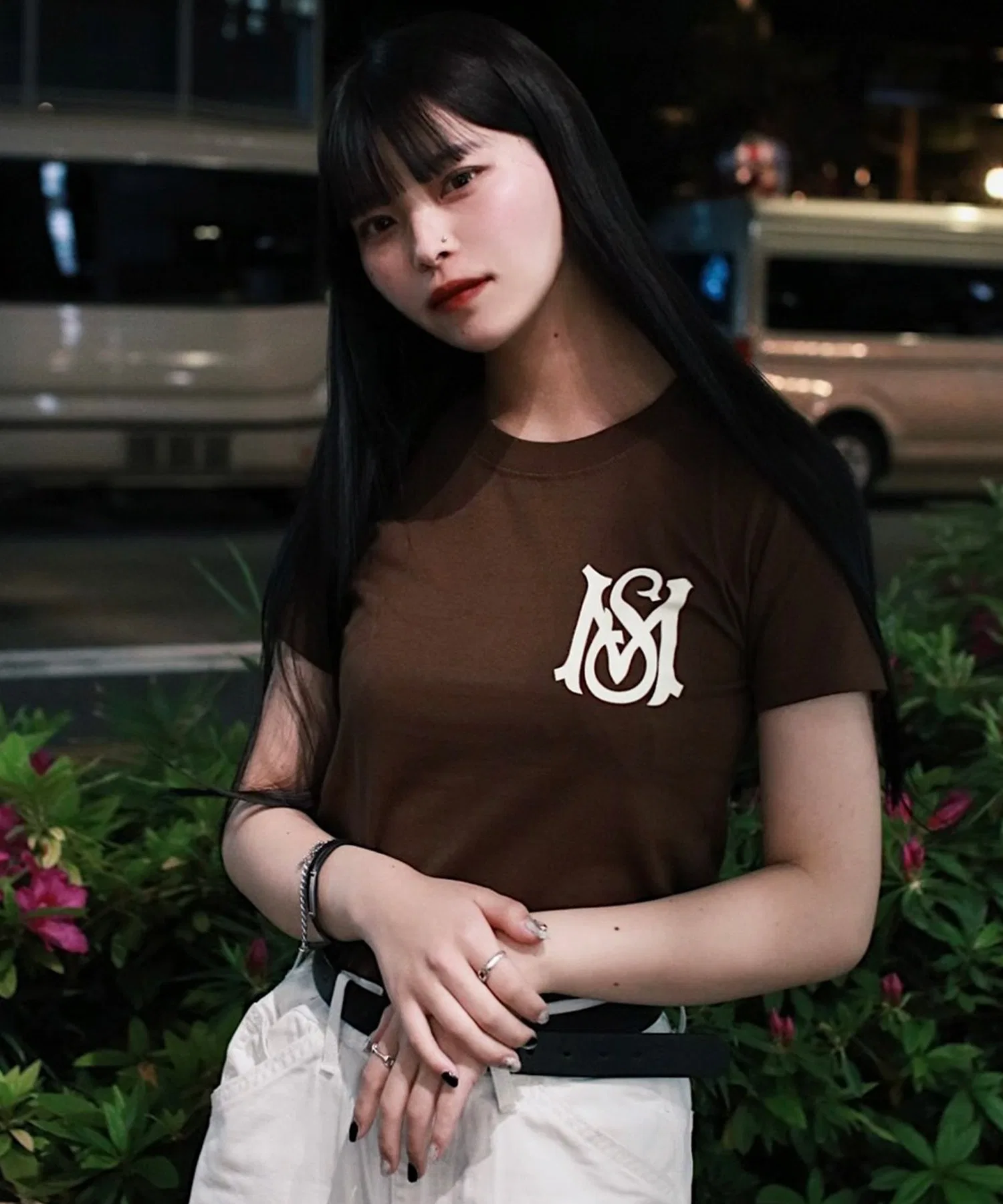 Детская футболка MS Logo MFC STORE тёмно-коричневая