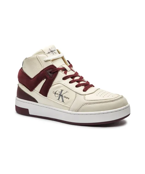 

Кожаные кроссовки Calvin Klein Jeans, белый