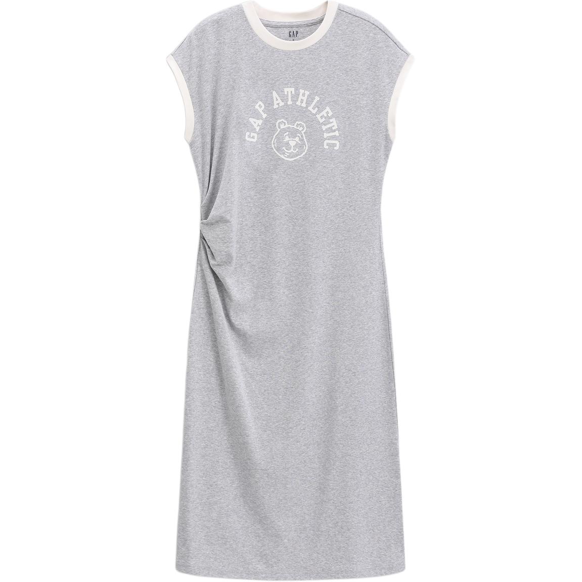

Женское платье без рукавов GAP, светло-серый