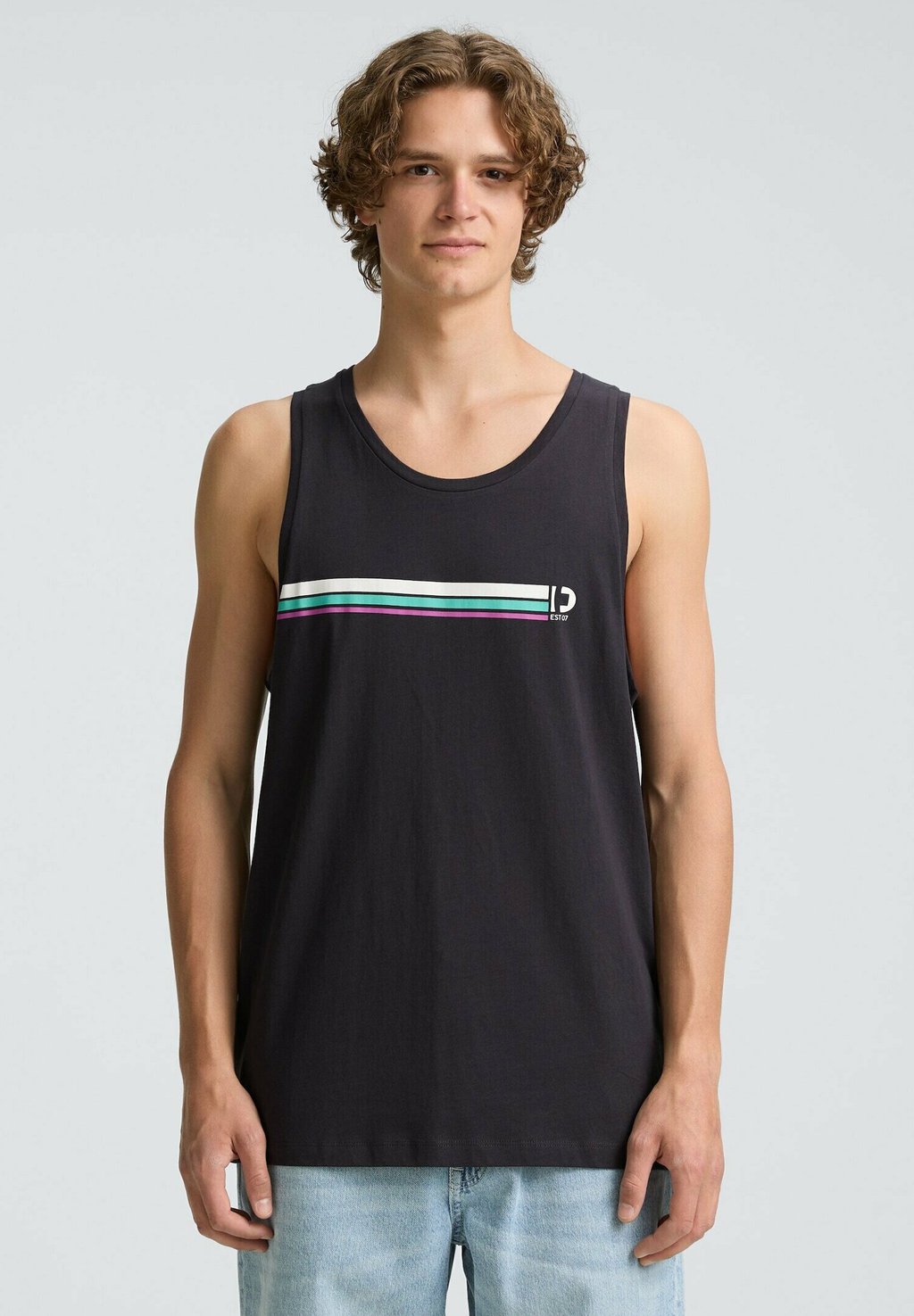 

Майка TANK TOM TAILOR DENIM, темно-серый
