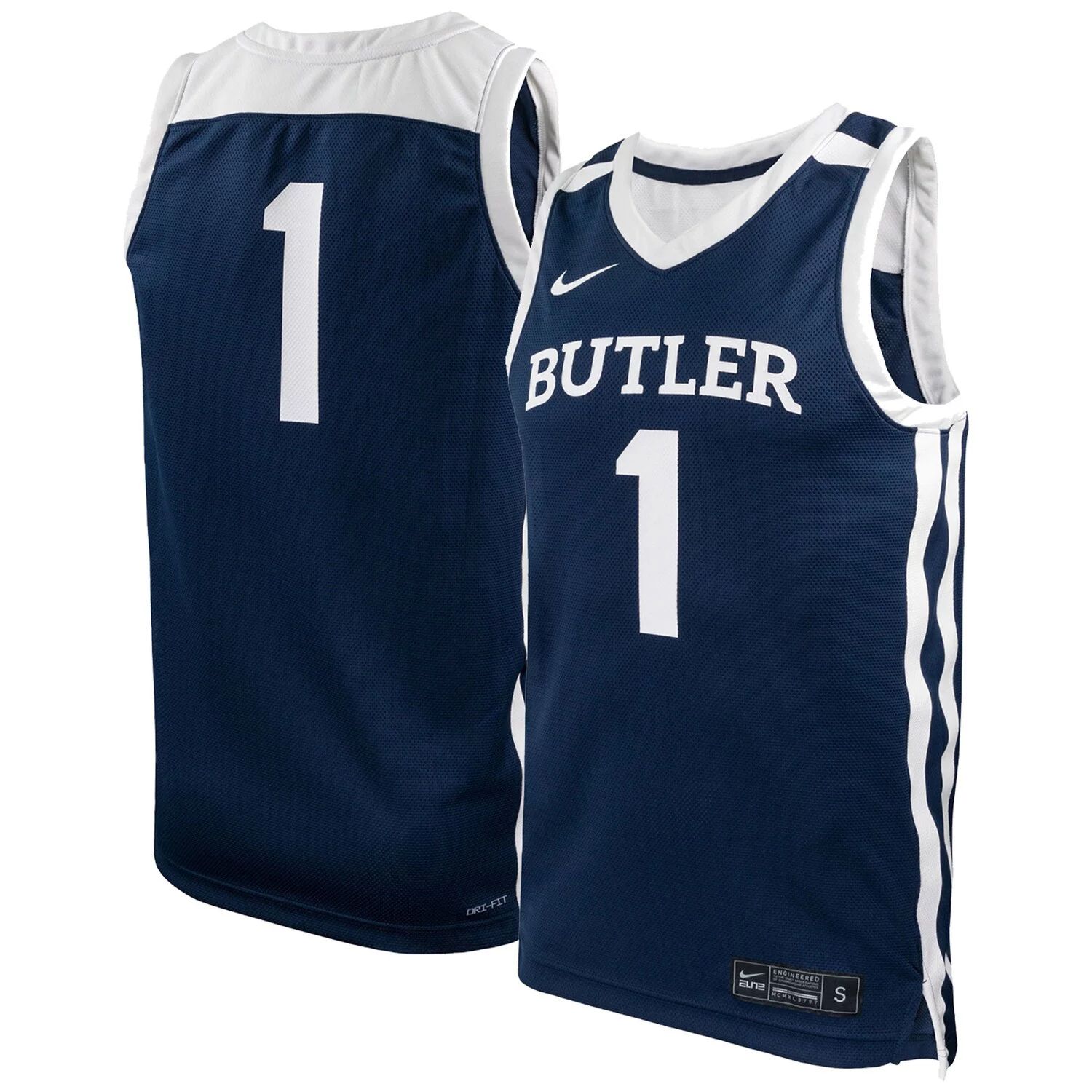 

Мужская баскетбольная майка #1 Navy Butler Bulldogs реплика Nike