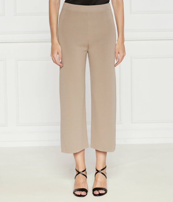

Брюки горлицы Regular fit Max Mara Leisure, желтый