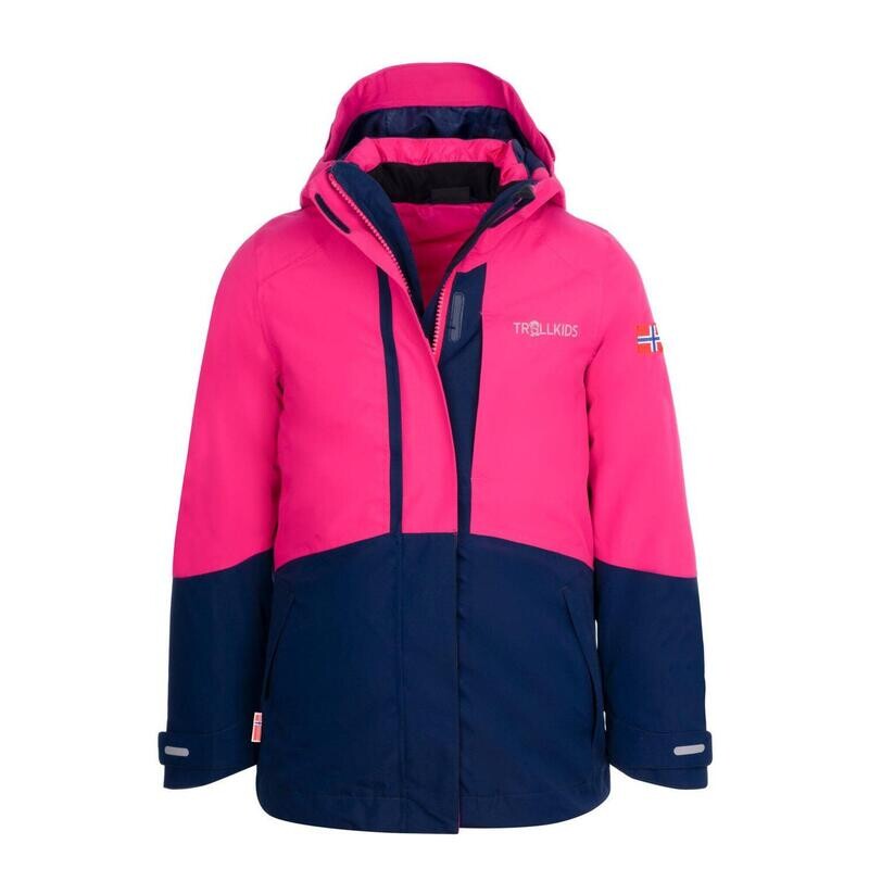 

Куртка для девочек 3в1 для девочек Skanden Navy Blue/Magenta TROLLKIDS, цвет blau