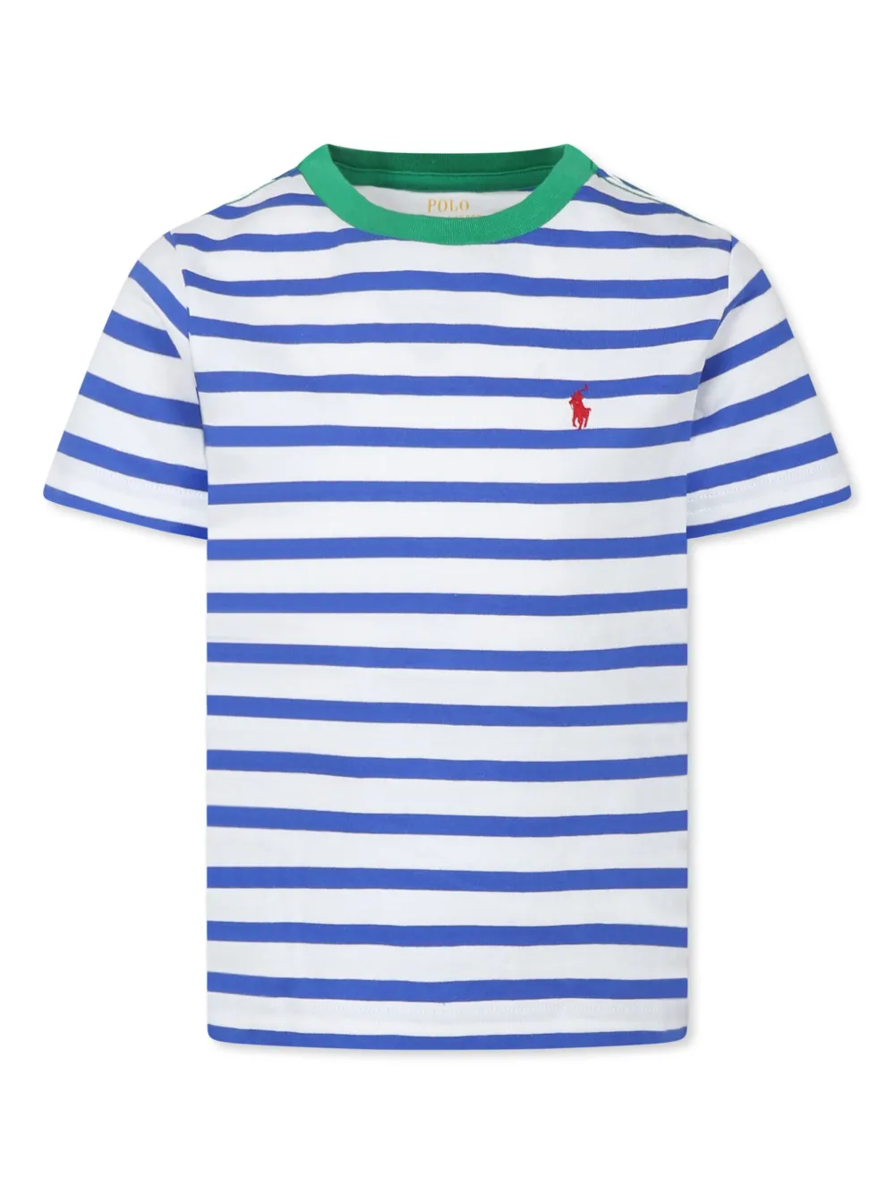

Футболка в полоску POLO RALPH LAUREN KIDS, белый