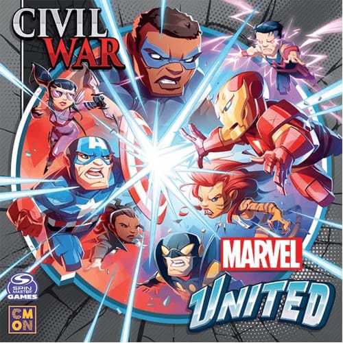 

Настольная игра Marvel United: Civil War