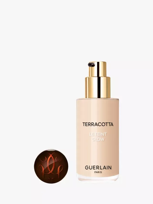 Терракотовая тональная основа Le Teint Glow Healthy Glow Foundation Guerlain, 0 5N — фото 2