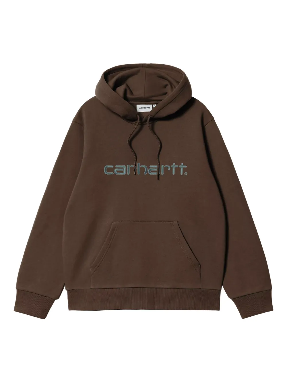

Худи с вышитым логотипом CARHARTT WIP, коричневый