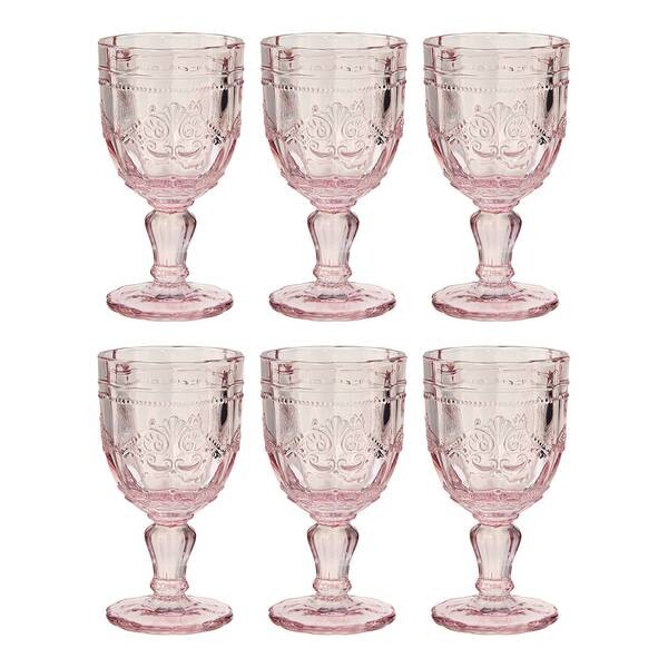 

Набор стаканов victorian ii (набор из 6 шт.) Butlers, розовый