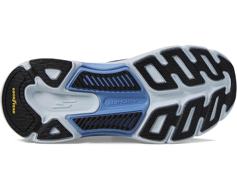Кроссовки SKECHERS Max Cushioning Arch Fit 2.0 Cambridge Hands Free Slip-Ins, цвет Black/Blue — фото 3