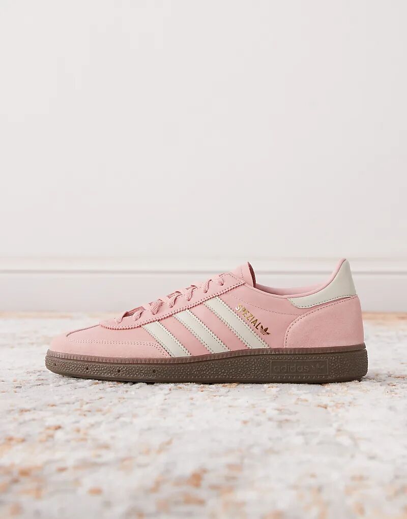 Розовые кроссовки Handball Spezial adidas Originals — фото 2