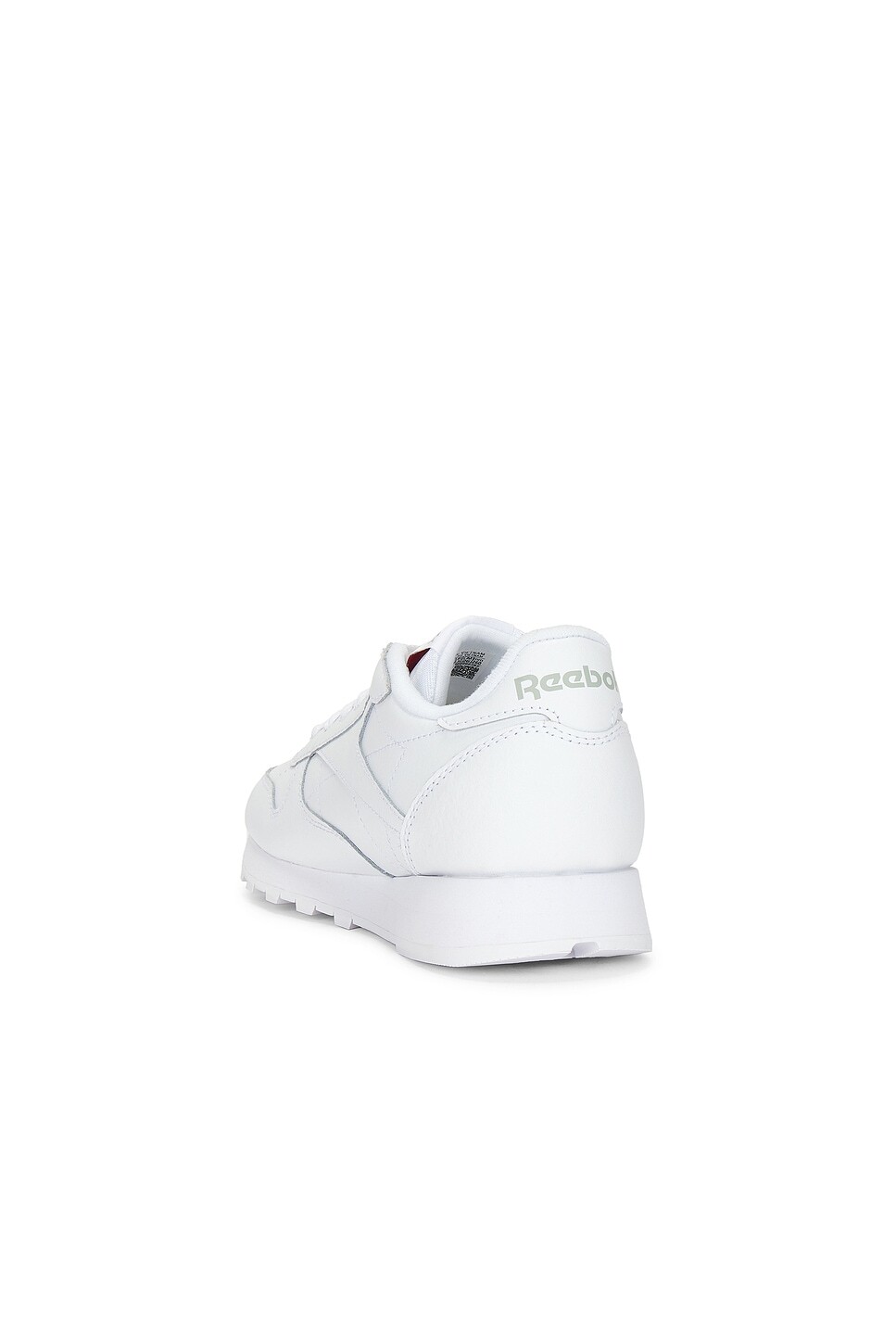 Классические кожаные кроссовки Reebok, цвет White & Pugry3 — фото 3