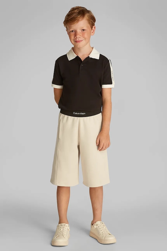 

Детские шорты Calvin Klein Jeans, бежевый