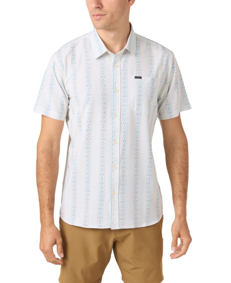 

Мужская стандартная рубашка Traveler UPF Traverse с коротким рукавом O'Neill, Cream