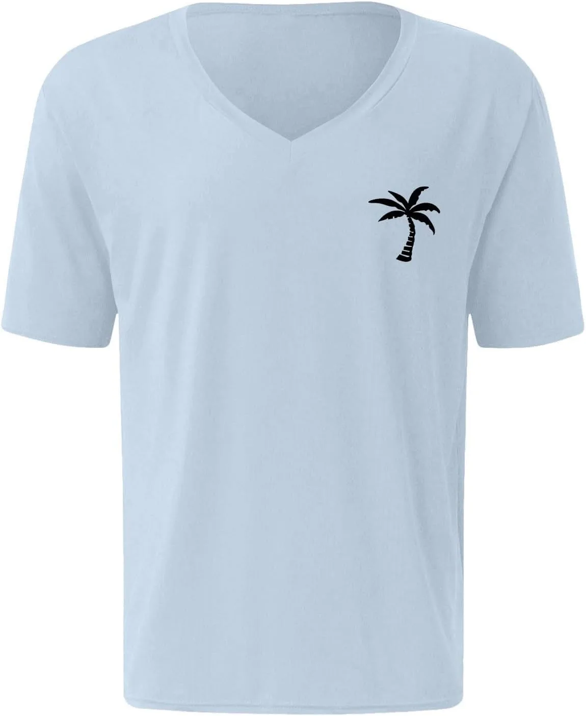 Мужская футболка Oversized с принтом Palm Tree
