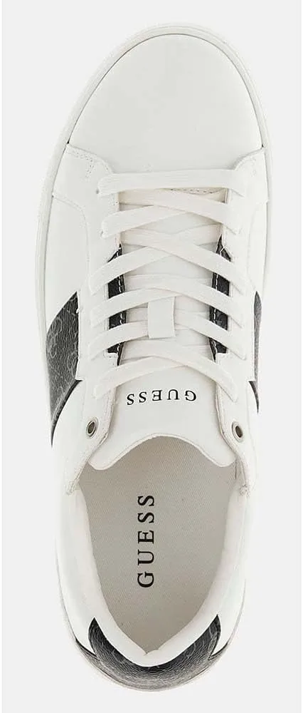 Кроссовки GUESS Scarpe Uomo Todi белого/черного цвета U25GU02 FMTTOGELL12 — фото 4