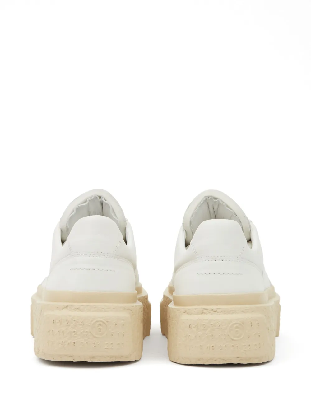 Кроссовки Chunky Gambetta MM6 Maison Margiela, белый — фото 3