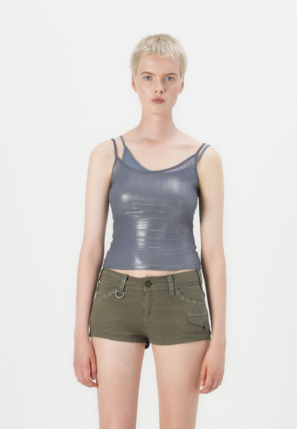 

Топ DOUBLE LAYERED Jaded London, синий