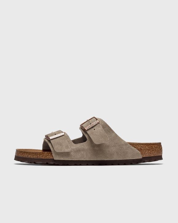 

Сандалии Birkenstock Arizona Soft Footbed Suede, цвет taupe