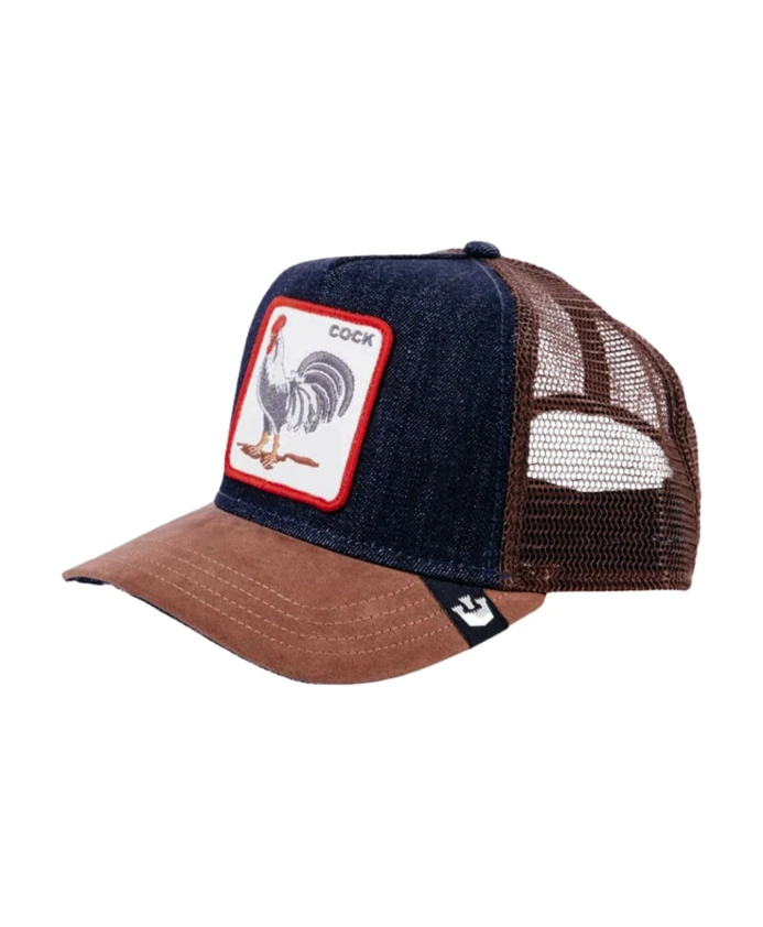 

Бейсболка "Скотный двор" синяя, унисекс Goorin Bros, синий