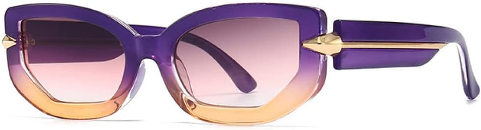 

Маленькие прямоугольные солнцезащитные очки для мужчин и женщин, дорожные солнцезащитные очки в винтажном стиле, ретро, ​​защита от ультрафиолета UV400 LANGSER, Purple