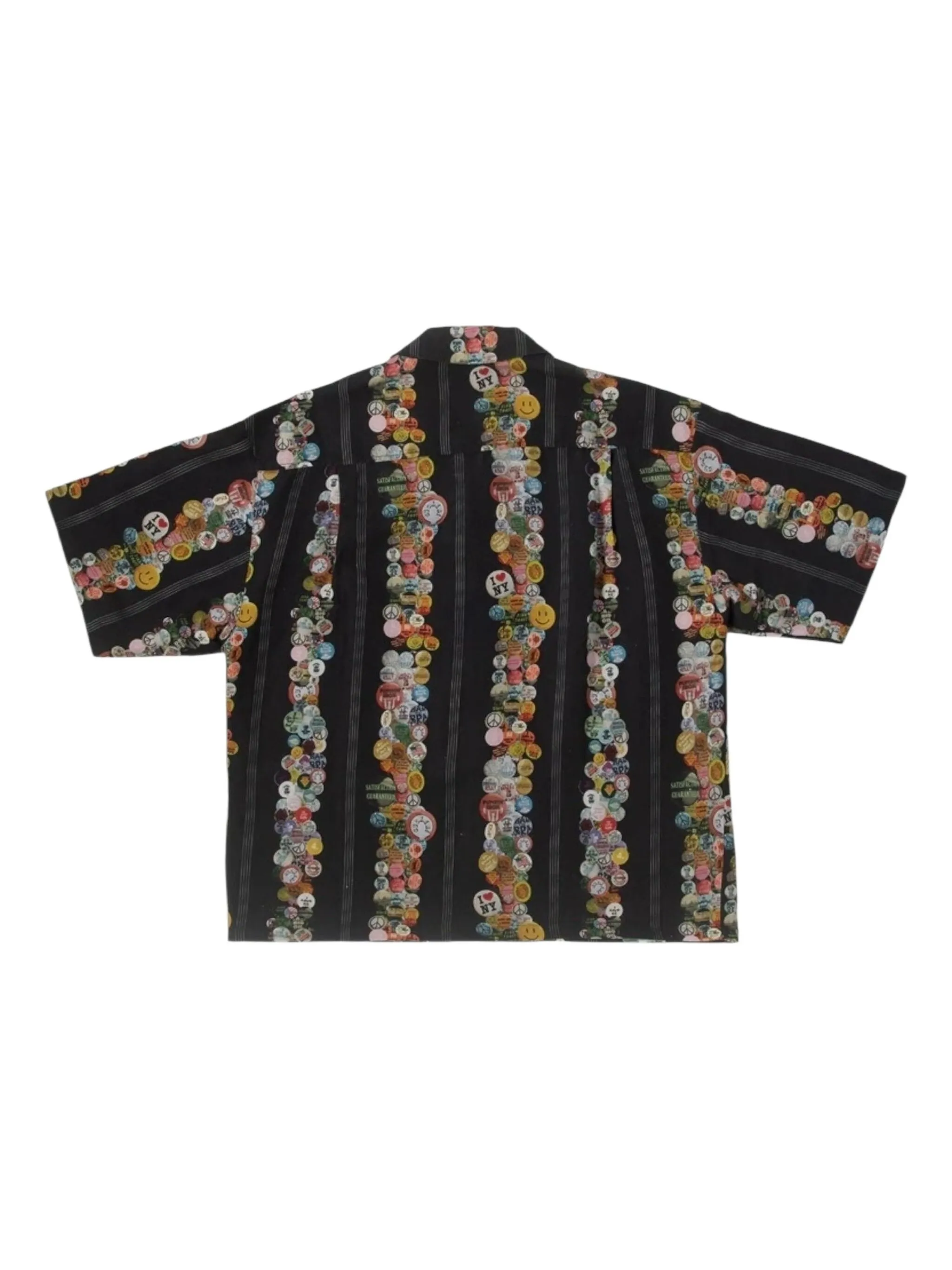 

Полосатая рубашка с пуговицами Bldg4, черный