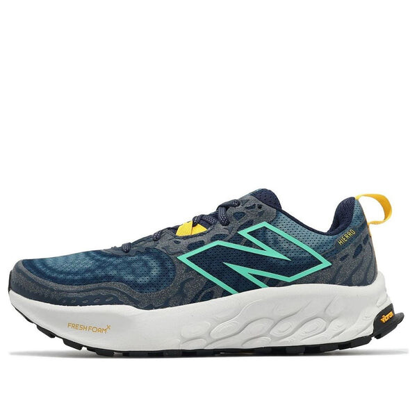

Кроссовки fresh foam x hierro v8 'navy quartz grey jade' New Balance, синий